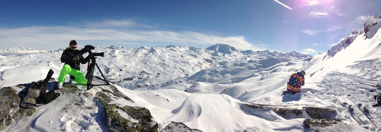 Filming in difficult conditions